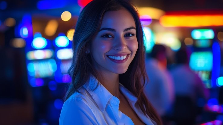 Live-dealer table and slot games interface on escobet86