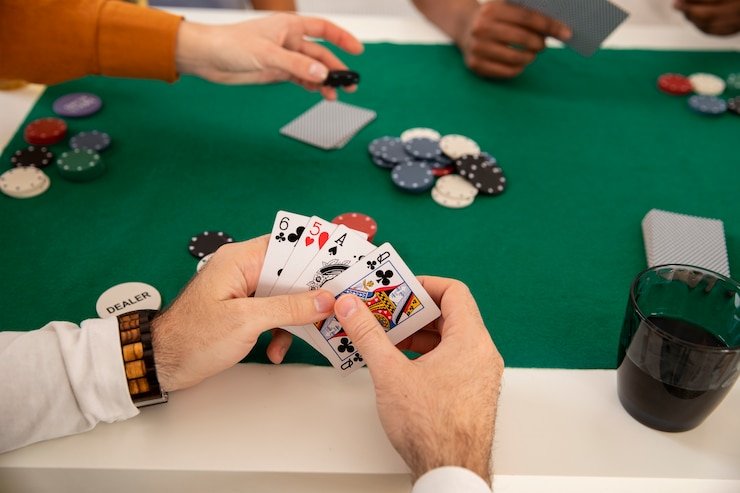 Texas Poker hand rankings visual guide